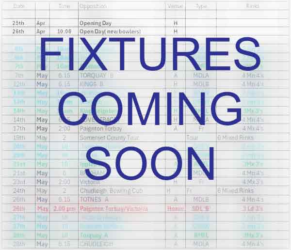 The July fixtures image part 1