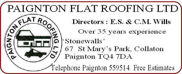 PaigntonFlat Roof Logo and link to page
