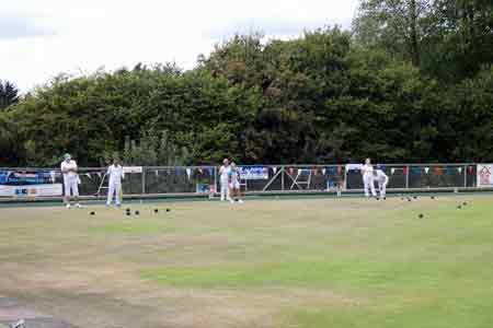 Marldon 4's game in progress